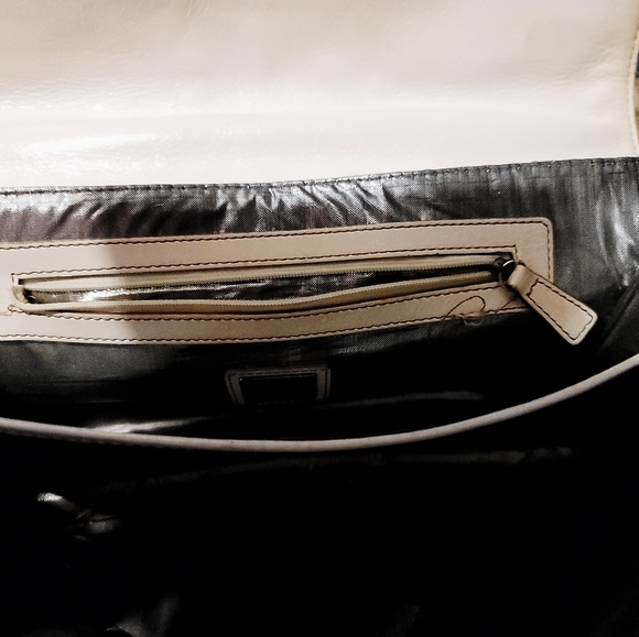 Maxx leather weave straw purse - Picture 6 of 11